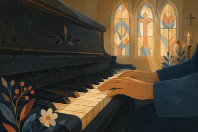 Soft Morning Worship at Chapel Piano