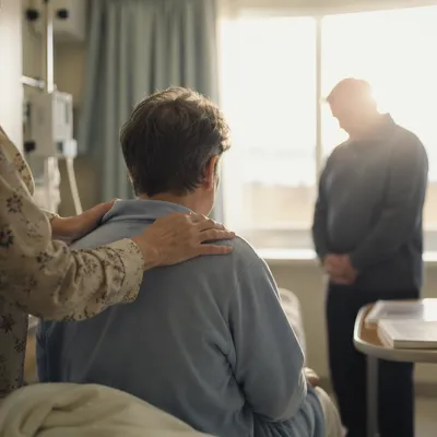 Healing Prayer in Hospital Room Support