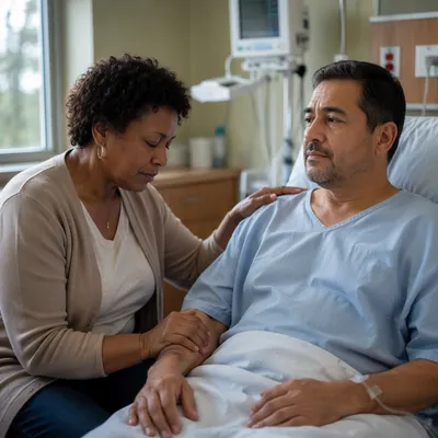 Healing Prayer in Hospital Recovery Room