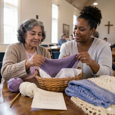 Prayer Shawl Ministry Gift Preparation
