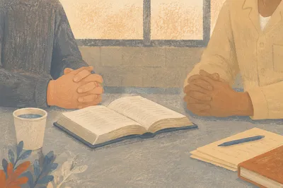 Prison Ministry Bible Study Visiting Room
