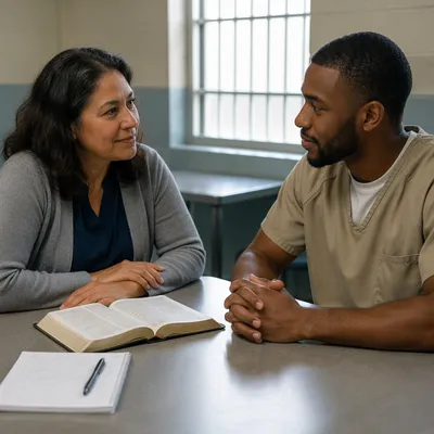 Hopeful Prison Ministry Bible Study Visit