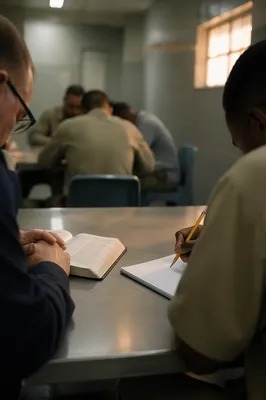 Hopeful Prison Ministry Bible Study Visit