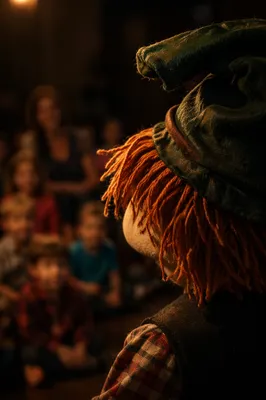 Children’s Ministry Puppet in Warm Church Program