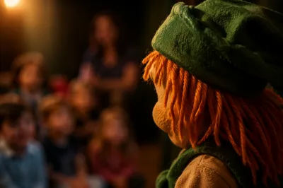 Children’s Ministry Puppet in Warm Church Program