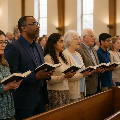 Congregation Standing for Responsive Reading Together