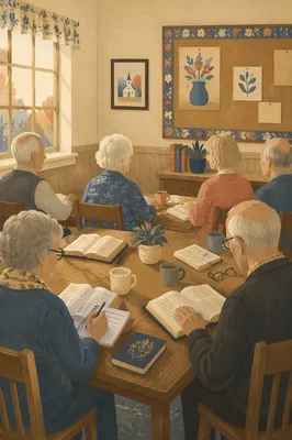 Senior Adults Bible Class Fellowship Room