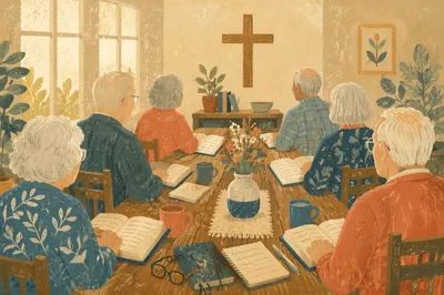 Senior Adults Bible Class Fellowship Room