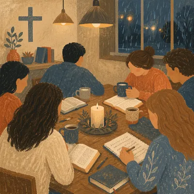 Rainy Evening Small Group Bible Study