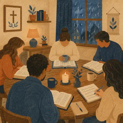 Rainy Evening Small Group Bible Study