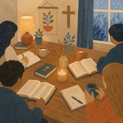 Rainy Evening Small Group Bible Study