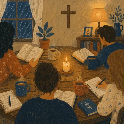 Rainy Evening Small Group Bible Study