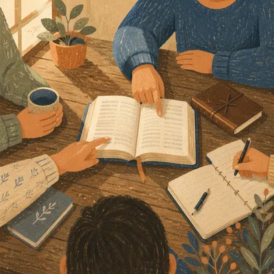 Small Group Bible Study Table Fellowship