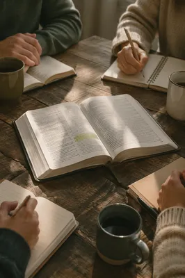 Small Group Bible Study Table Fellowship