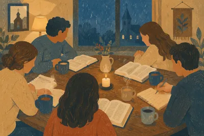 Rainy Evening Small Group Bible Study