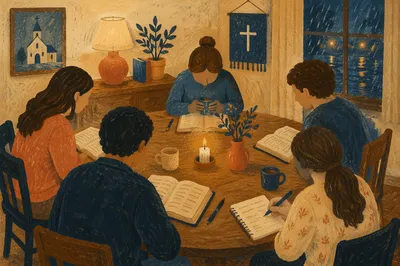 Rainy Evening Small Group Bible Study