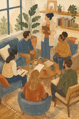 Cozy Church Small Group Coffee Discussion