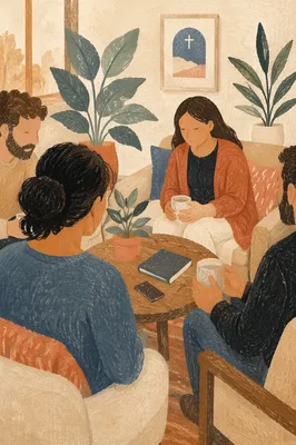 Cozy Small Group Coffee Fellowship