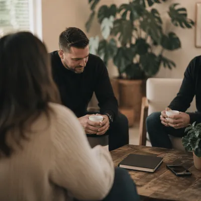 Cozy Church Small Group Coffee Discussion