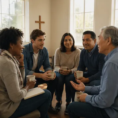 Warm Church Small Group Coffee Discussion