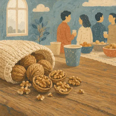 Cozy Small Group Fellowship Snack Table