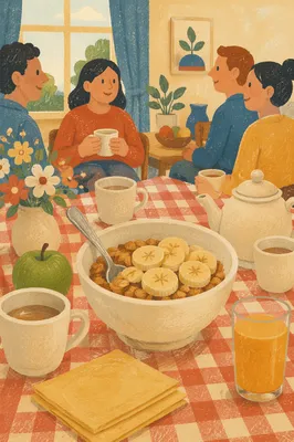 Welcoming Small Group Snack Table Fellowship