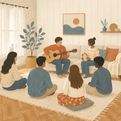 Acoustic Small Group Worship at Home