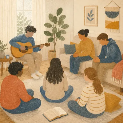 Acoustic Small Group Worship at Home