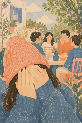 Young Adults Laughing in Outdoor Fellowship
