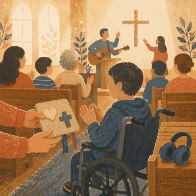Inclusive Worship in Welcoming Church Sanctuary