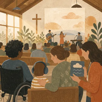 Inclusive Worship in a Welcoming Church Sanctuary