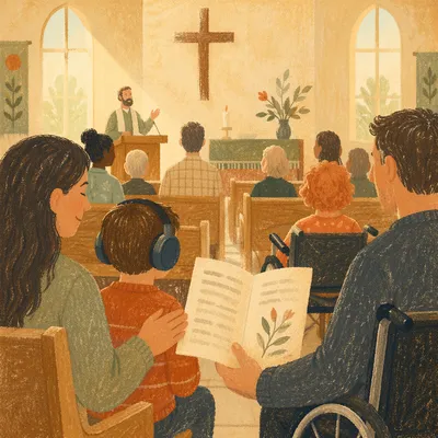 Inclusive Worship in a Welcoming Church Sanctuary