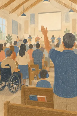 Inclusive Worship Service in Contemporary Church