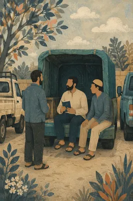 Street Evangelism Conversation by Teal Van