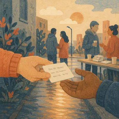 Gentle Street Evangelism After Spring Rain