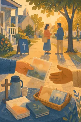 Golden Hour Street Evangelism Outreach