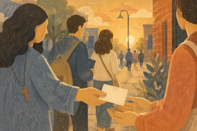 Golden Hour Street Evangelism Outreach
