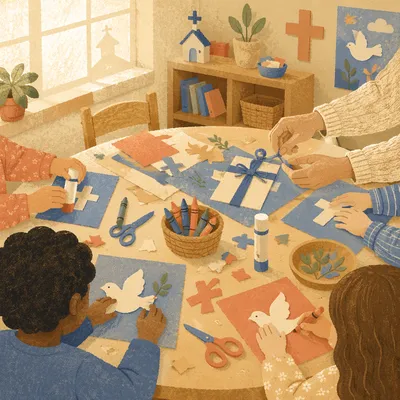 Sunday School Children Craft Activity