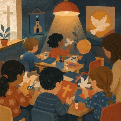 Sunday School Children Craft Activity