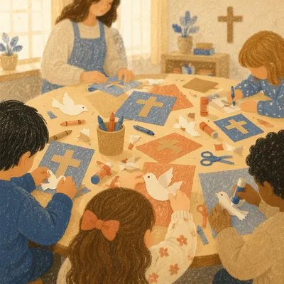 Sunday School Children Craft Activity