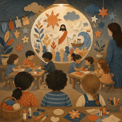 Sunday School Children Craft Activity