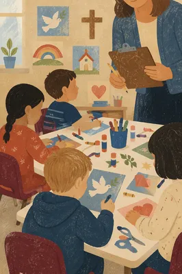 Sunday School Children Craft Activity