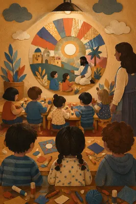Sunday School Children Craft Activity