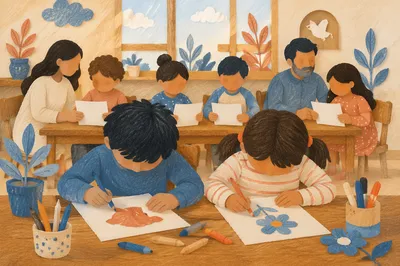 Sunday School Children Craft Activity
