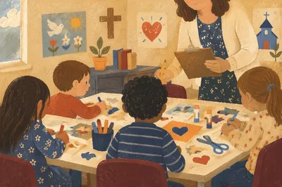Sunday School Children Craft Activity