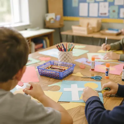 Sunday School Children Craft Activity