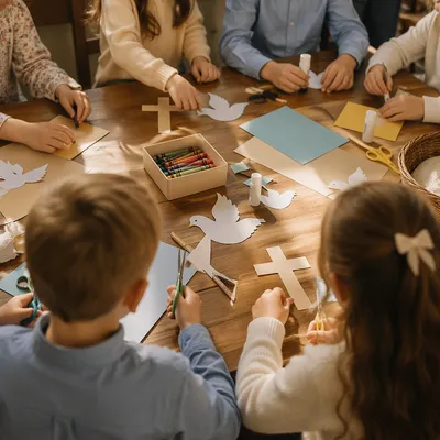 Sunday School Children Craft Activity