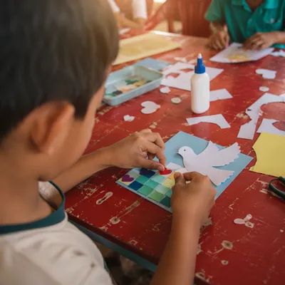 Sunday School Children Craft Activity