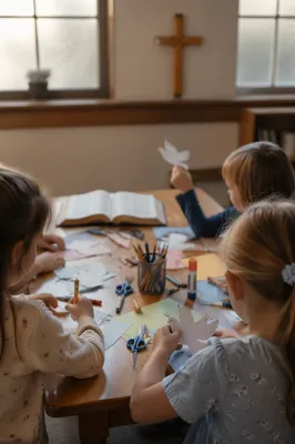 Sunday School Children Craft Activity