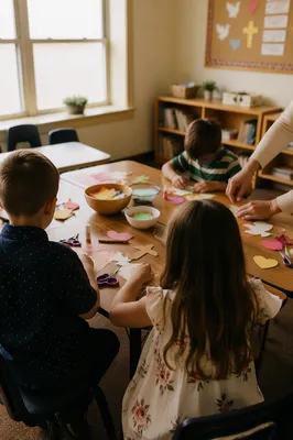 Sunday School Children Craft Activity